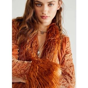 Free People x Understated Leather Cropped Stillwater Jacket